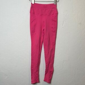 NUX Vibrant Pink High-Rise‎ Leggings Size Small